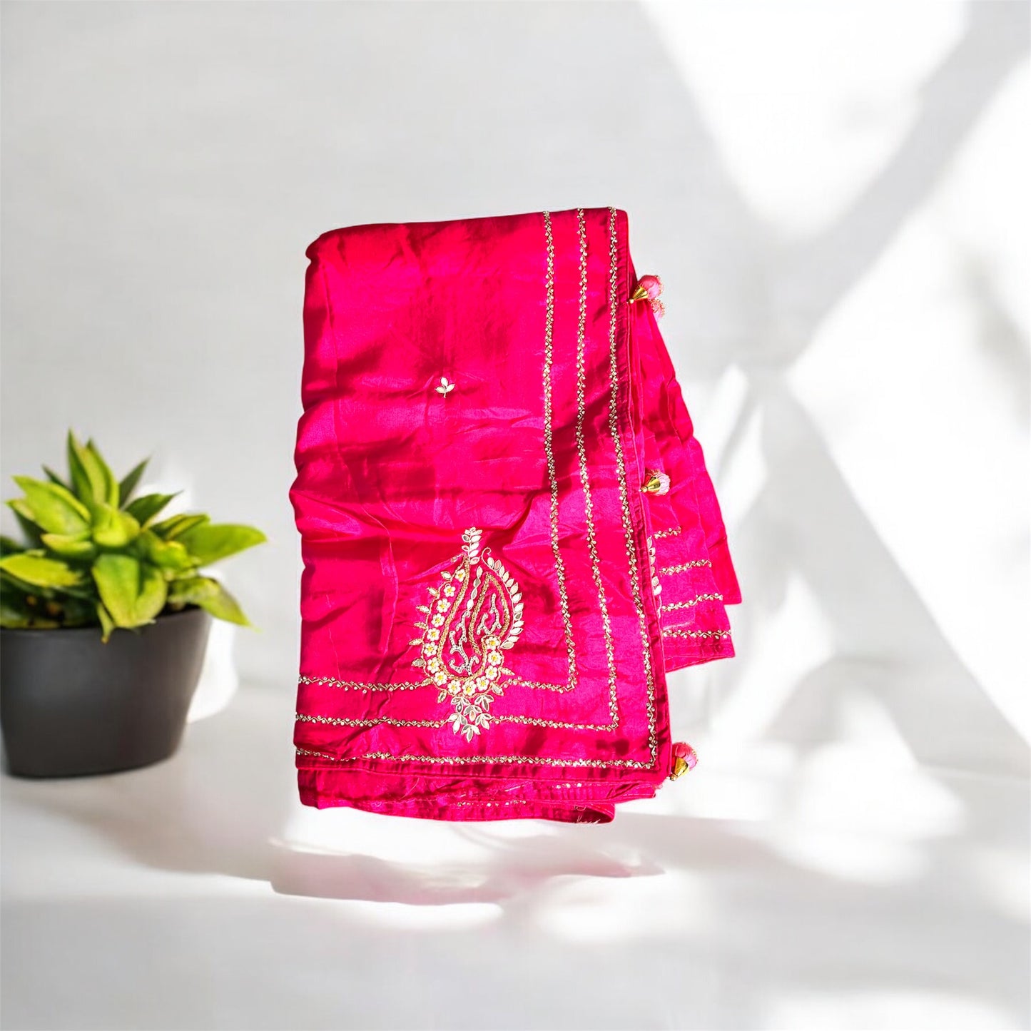 CHARMING PINK SAREE