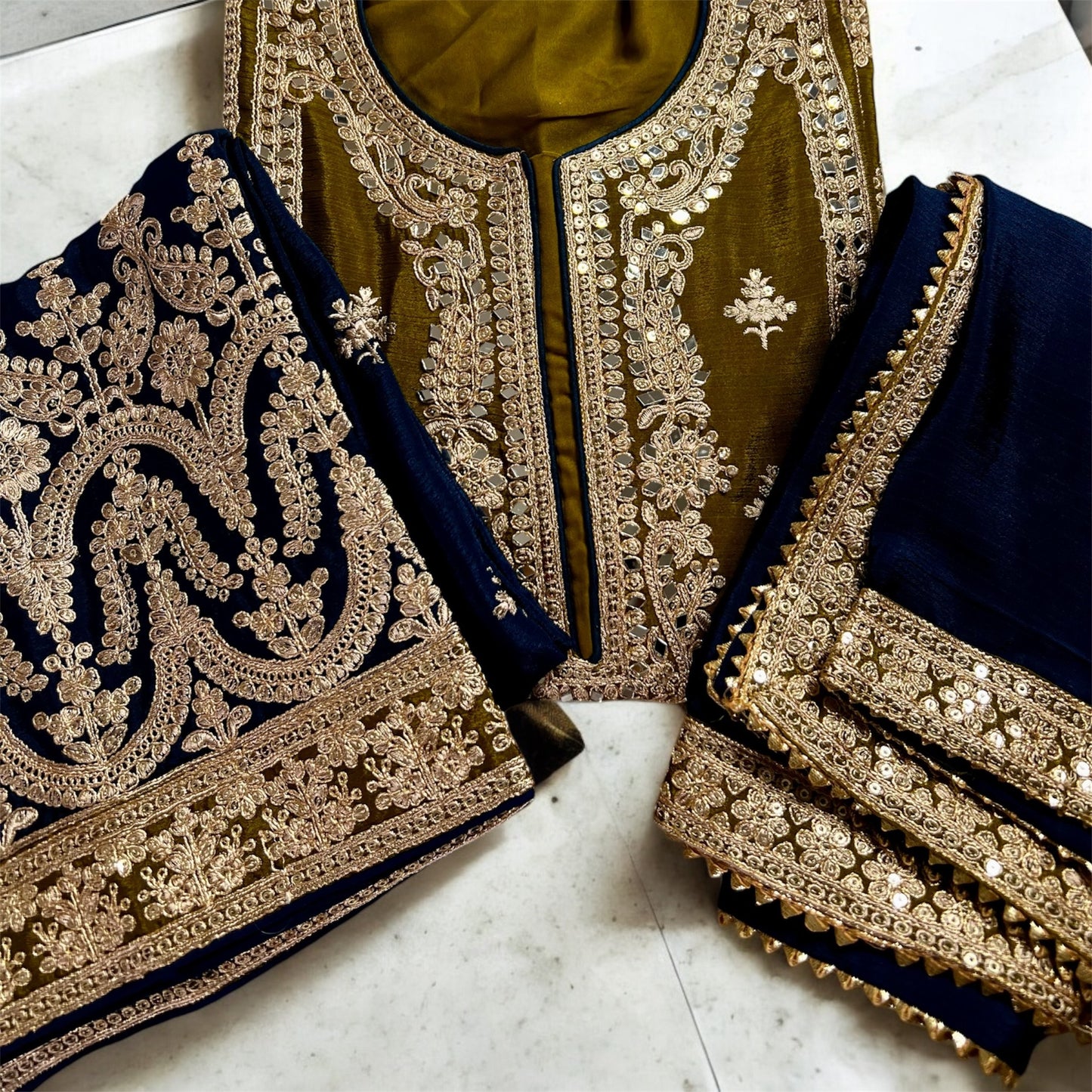 PUNJABI PALAZZO SUIT